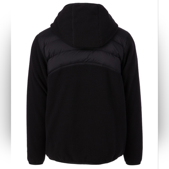 Moncler Feyder Panelled Fleece and Quilted Shell Hooded Down Jacket 3 - Picture 2 of 15